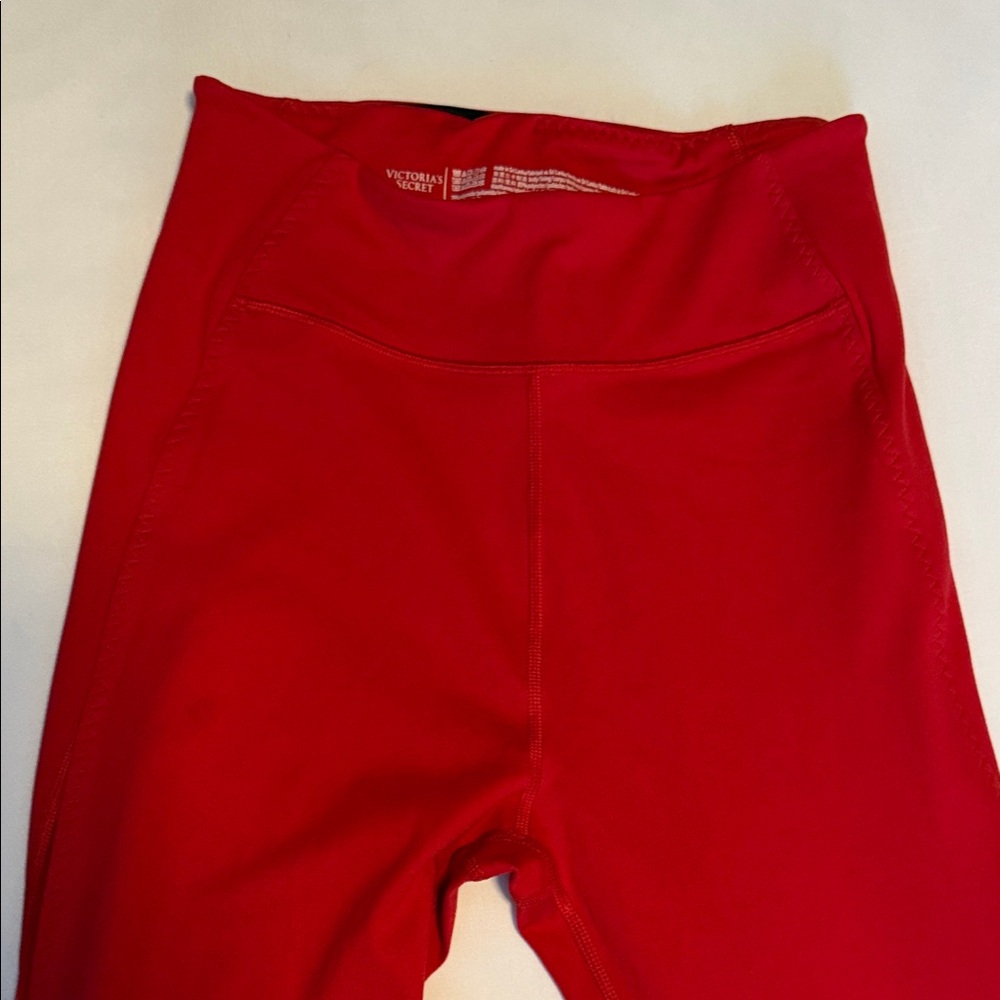 Victoria's Secret Vibrant Red Leggings
